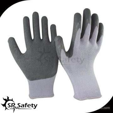 Latex Coated Palm/Polycotton Gloves/Wrinkle-Finish/cheapest latex glove